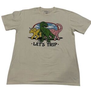 Sturniolo Clothing Let's Trip Dinosaur Tee - L